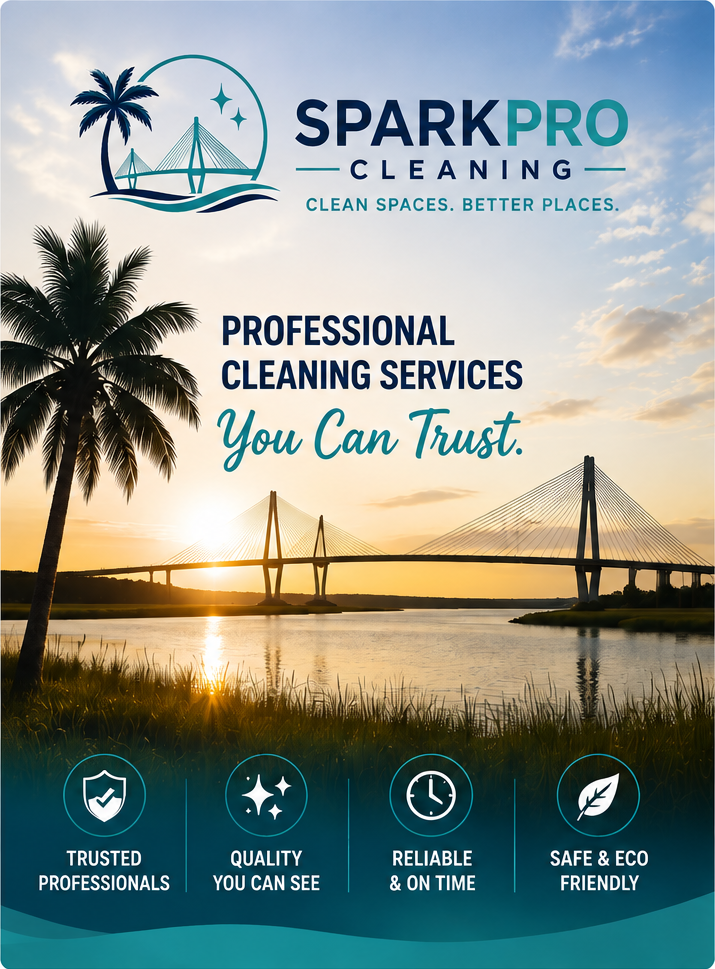 SparkPro Cleaning professional cleaning services in the South Carolina Lowcountry