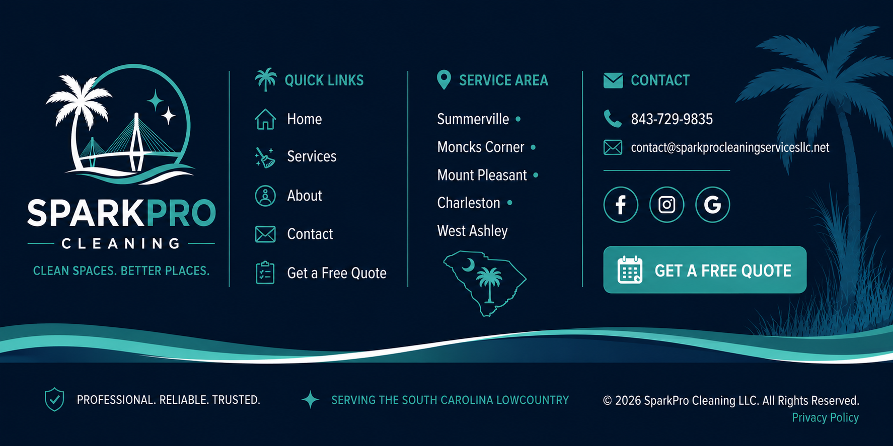 SparkPro Cleaning - Serving the South Carolina Lowcountry
